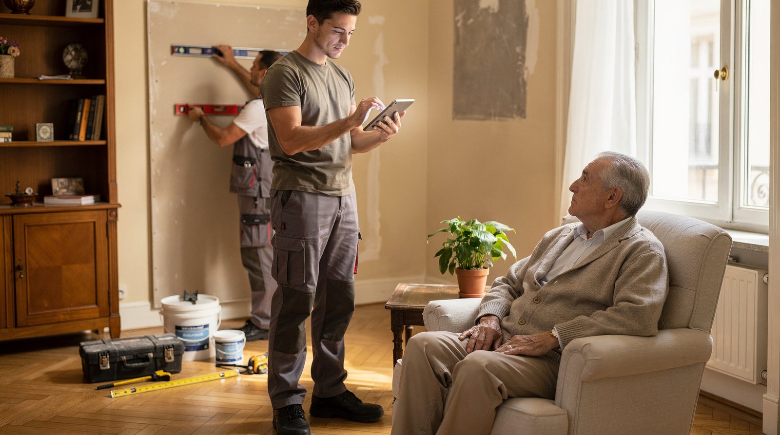 peut on faire des travaux dans un viager occupé